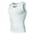 SHARK1 Sans Manches Structure Lisse Taille 1 (S/M) Blanc