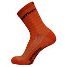 Chaussettes de Compression Mi-Mollet Orange Fluo Taille 38/42