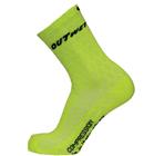 Chaussettes de Compression Mi-Mollet Jaune Fluo Taille 38/42