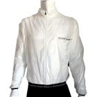 Veste avec Zip Imperméable et Coupe-Vent Blanc Taille S