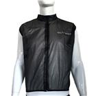 Gilet Sans Manches avec Zip Imperméable et Coupe-Vent Noir Taille S