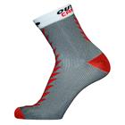 Socquettes ULTRACARBONSOCKS Gris/Rouge Taille 43/47