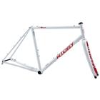 Cadre Swiss Cross Acier Disc White/Red Taille S