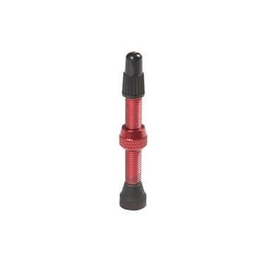 Valves Alu Stan´s 44mm Tubeless Red (la paire)